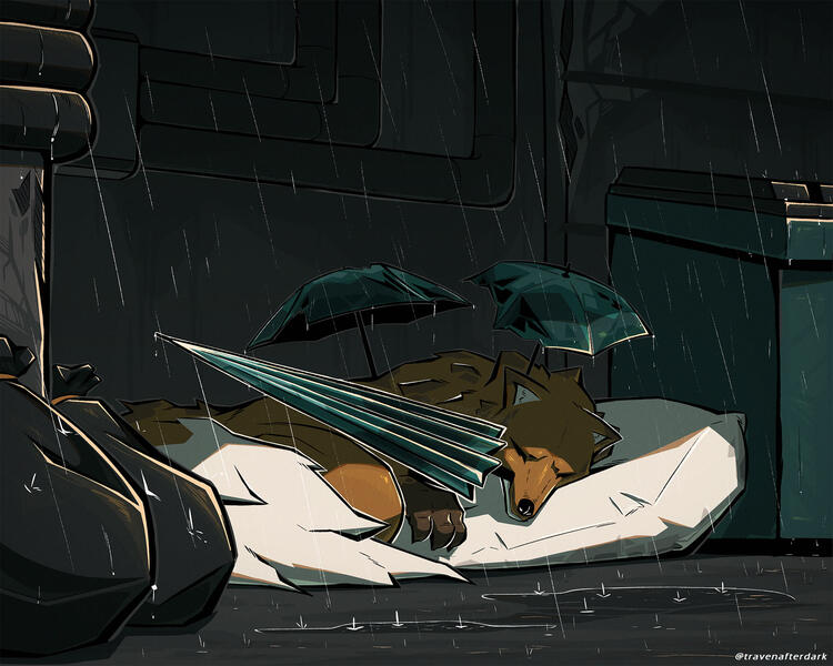 [Commission - Fanart] Drifting Fox - Limbus Company